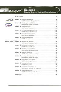 Science: Physical Science, Earth and Space Science GED Skill Book