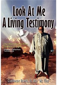 Look at Me Know a Living Testimony One Man's Journey from Darkness to Light