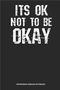 Depression Disease Notebook