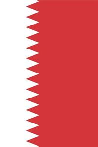 Bahrain Flag Notebook - Bahraini Flag Book - Bahrain Travel Journal