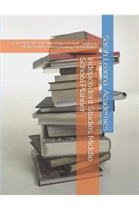 Independent Studies Middle School Planner