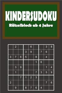 Kindersudoku - Rätselblock ab 4 Jahre