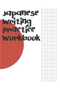 Japanese Writing Practice Workbook