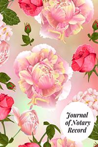 Journal of Notary Record