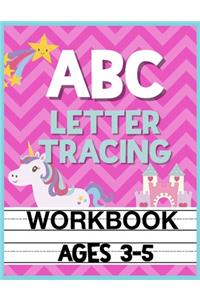 ABC Letter Tracing Workbook Ages 3-5