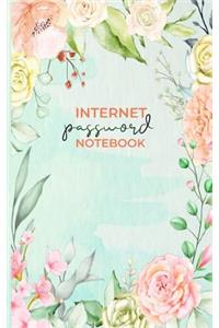 Internet Password Notebook