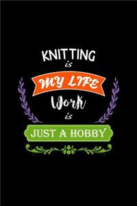 Knitting Is My Life Work Is Just a Hobby