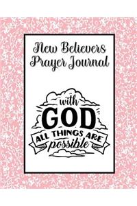 New Believers Prayer Journal