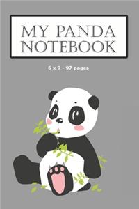 My Panda Notebook
