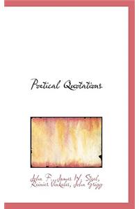 Poetical Quotations