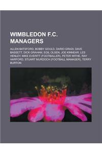Wimbledon F.C. Managers