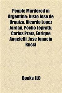 People Murdered in Argentina