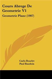 Cours Abrege de Geometrie V1