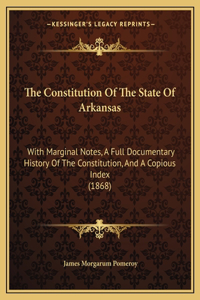 Constitution Of The State Of Arkansas