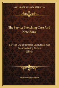 The Service Sketching Case And Note Book