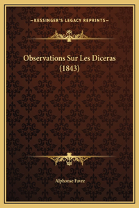 Observations Sur Les Diceras (1843)