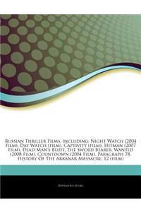 Articles on Russian Thriller Films, Including