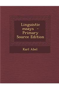 Linguistic Essays