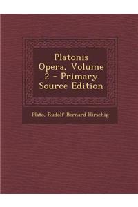 Platonis Opera, Volume 2