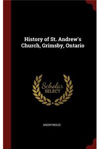 History of St. Andrew's Church, Grimsby, Ontario