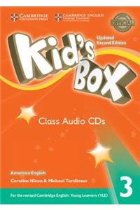Kid's Box Level 3 Class Audio CDs (3) American English