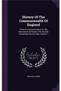 History of the Commonwealth of England