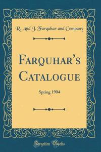 Farquhar's Catalogue