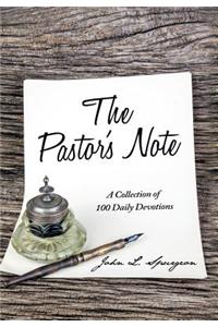 Pastor's Note