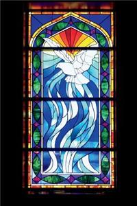 Stained Glass Window in a Church Journal