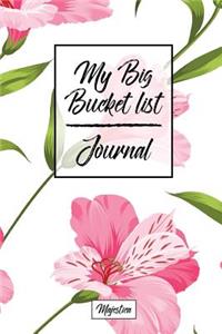 My Big Bucket List Journal