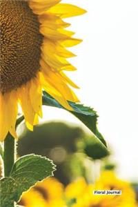 Floral Journal - Sun Flower Head
