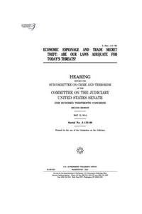 Economic espionage and trade secret theft