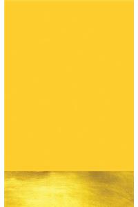 Dandelion Gold Dipped Notebook