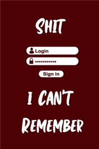 Shit i Can't Remember