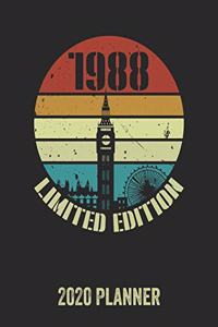 1988 Limited Edition 2020 Planner