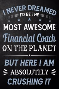 I Never Dreamed I'd Be The Most Awesome Financial Coach On The Planet But Here I Am Absolutely Crushing It