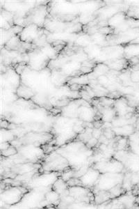 2020 Daily Planner White Marble Design 388 Pages