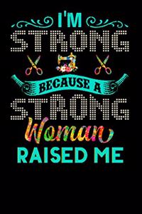 I'm strong because a strong woman raised me