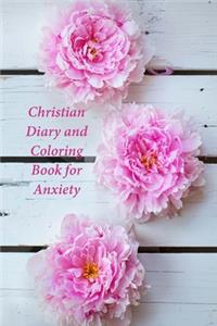 Christian Diary and Coloring Book for Anxiety
