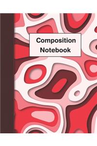 Composition Notebook - Wide Ruled Paper Notebook Journal - Lined Cute Notebooks for Girls Teens Kids School Writing Notes Journal