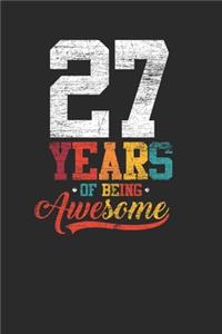27 Years Of Being Awesome
