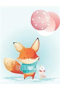 Fox Coloring Book