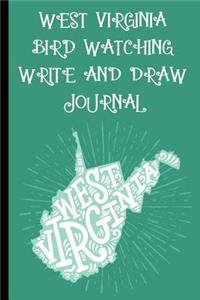 West Virginia Bird Watching Write and Draw Journal