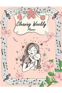 Cleaning Weekly Planner