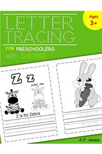 Letter Tracing for Preschoolers with Coloring