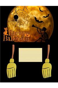 Happy Halloween Composition Book (13)