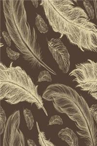 Feathers Notebook for Women