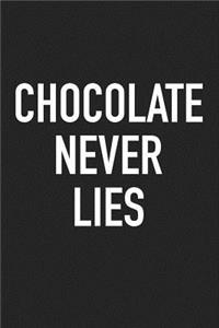 Chocolate Never Lies