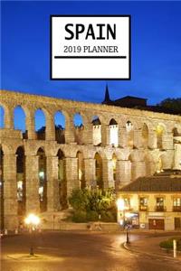 Spain 2019 Planner: Spanish Theme Weekly Planner and Journal - Schedule Organizer - 6x9 100 Pages Journal