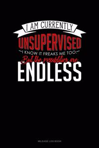 I Am Currently Unsupervised I Know It Freaks Me Out Too But the Possibilities Are Endless